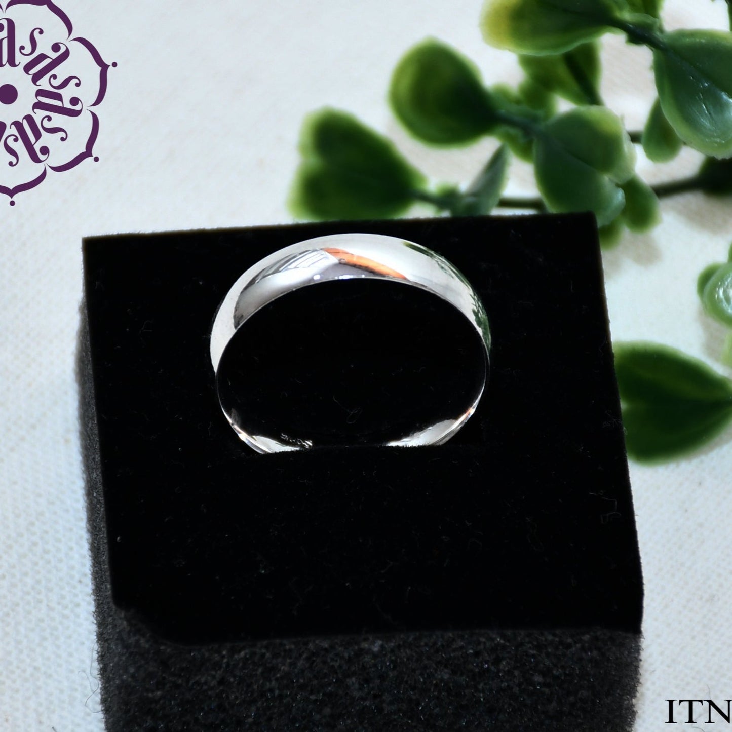 ROUND EDGE MEN'S THUMB RING