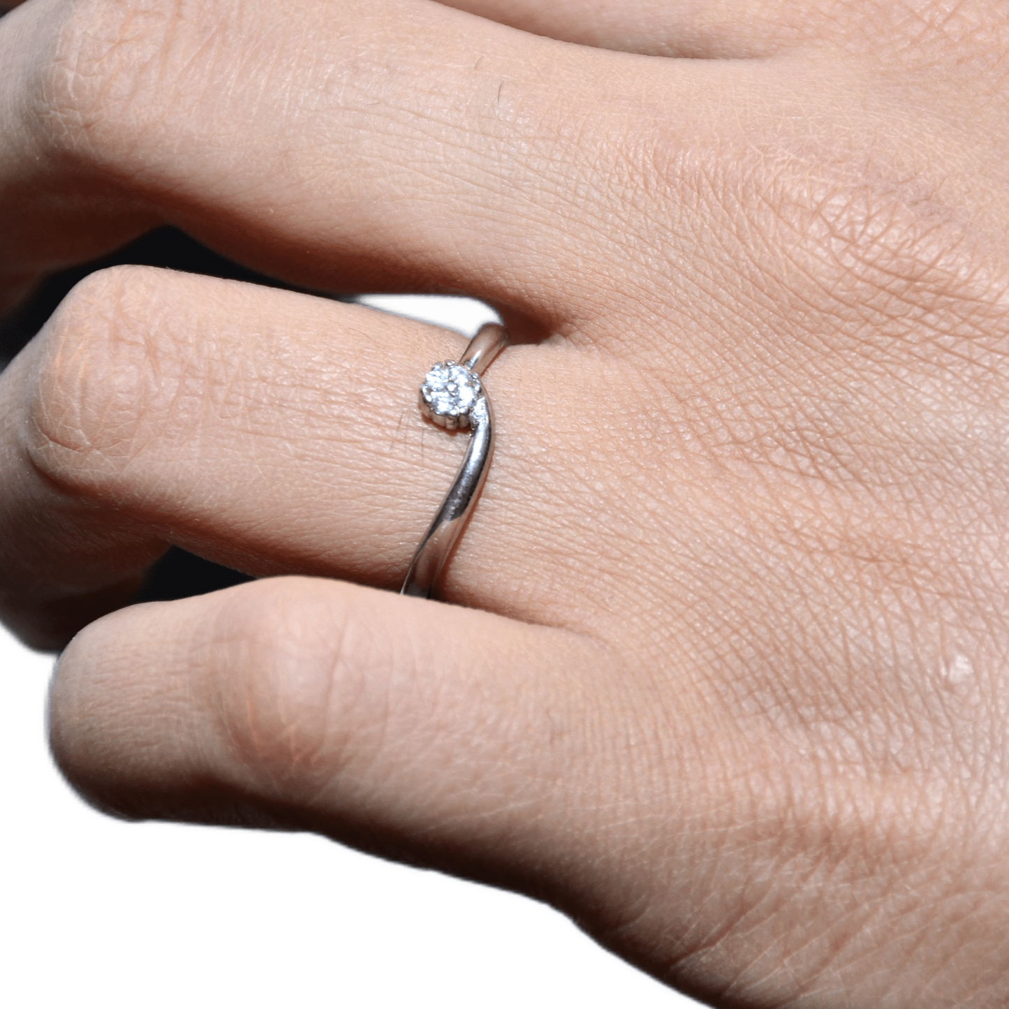 SINGLE STUD WOMEN'S RING