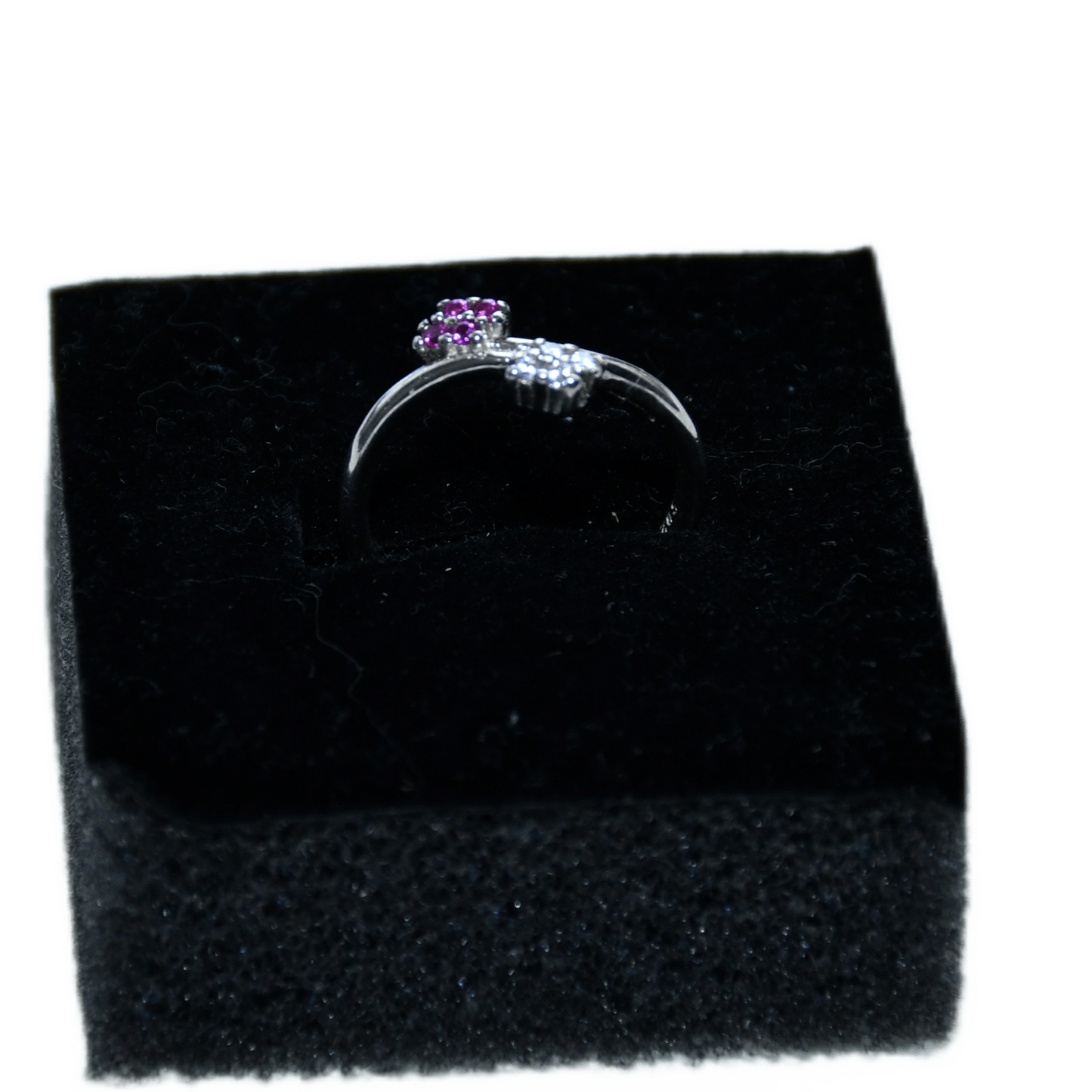 PURPLE STUDDED WOMEN'S RING