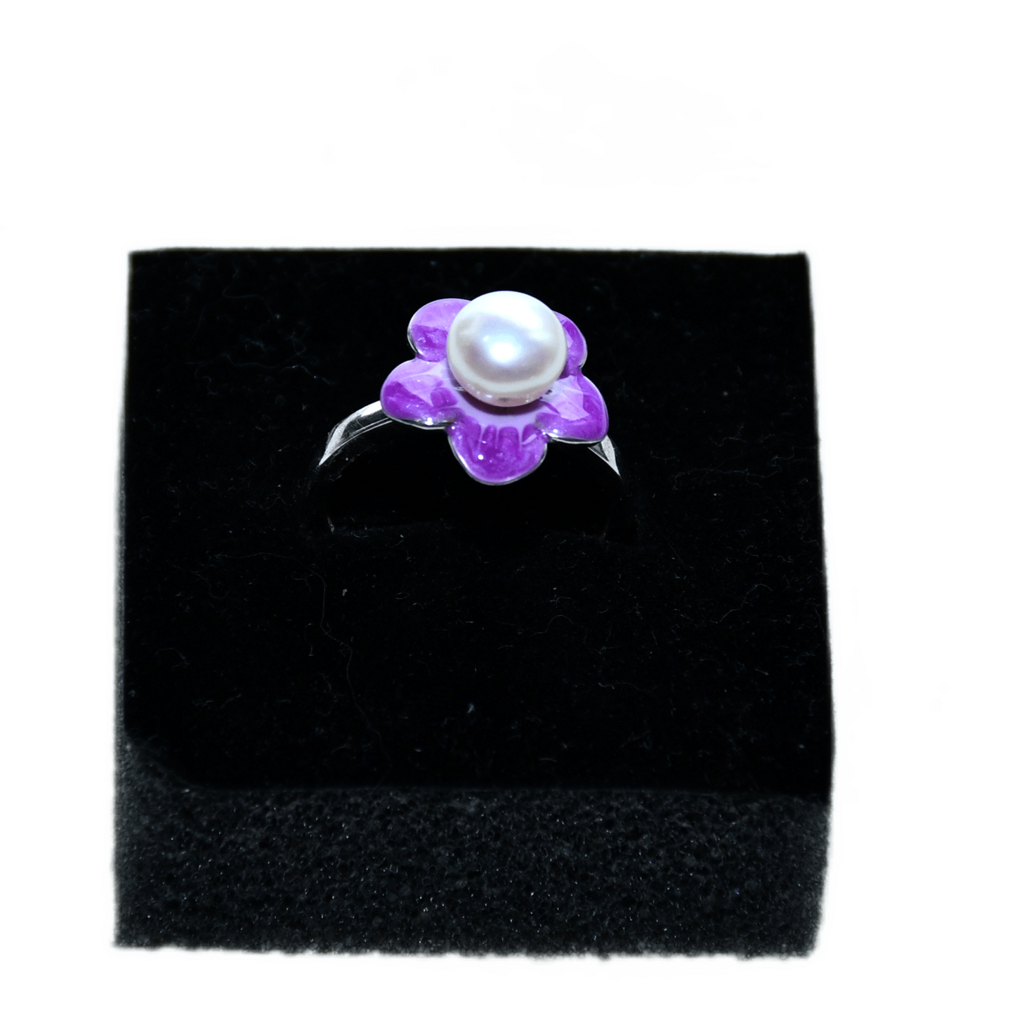 CUTE PURPLE FLOWER WOMEN'S RING