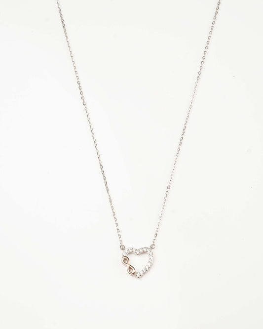 HEART INFINITY PENDANT CHAIN