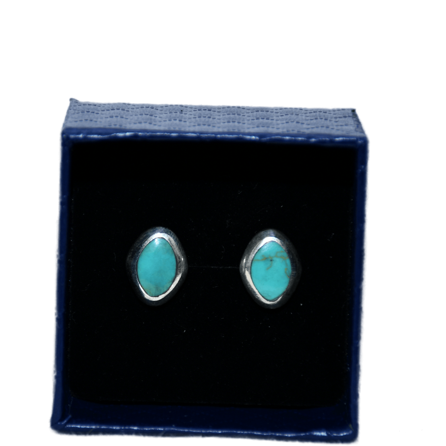 STUD BLUE EARRINGS