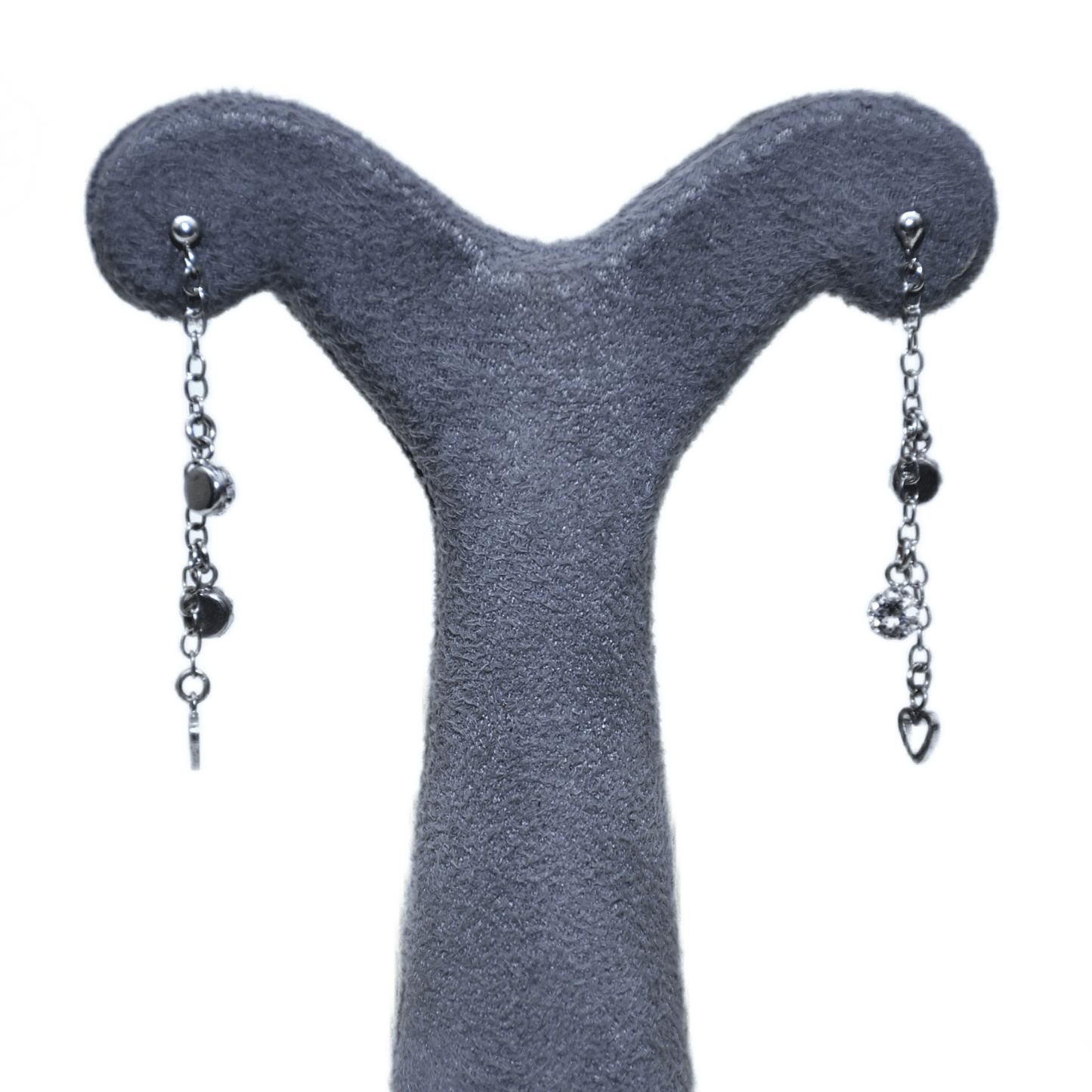 STUDDED DANGLER EARRINGS