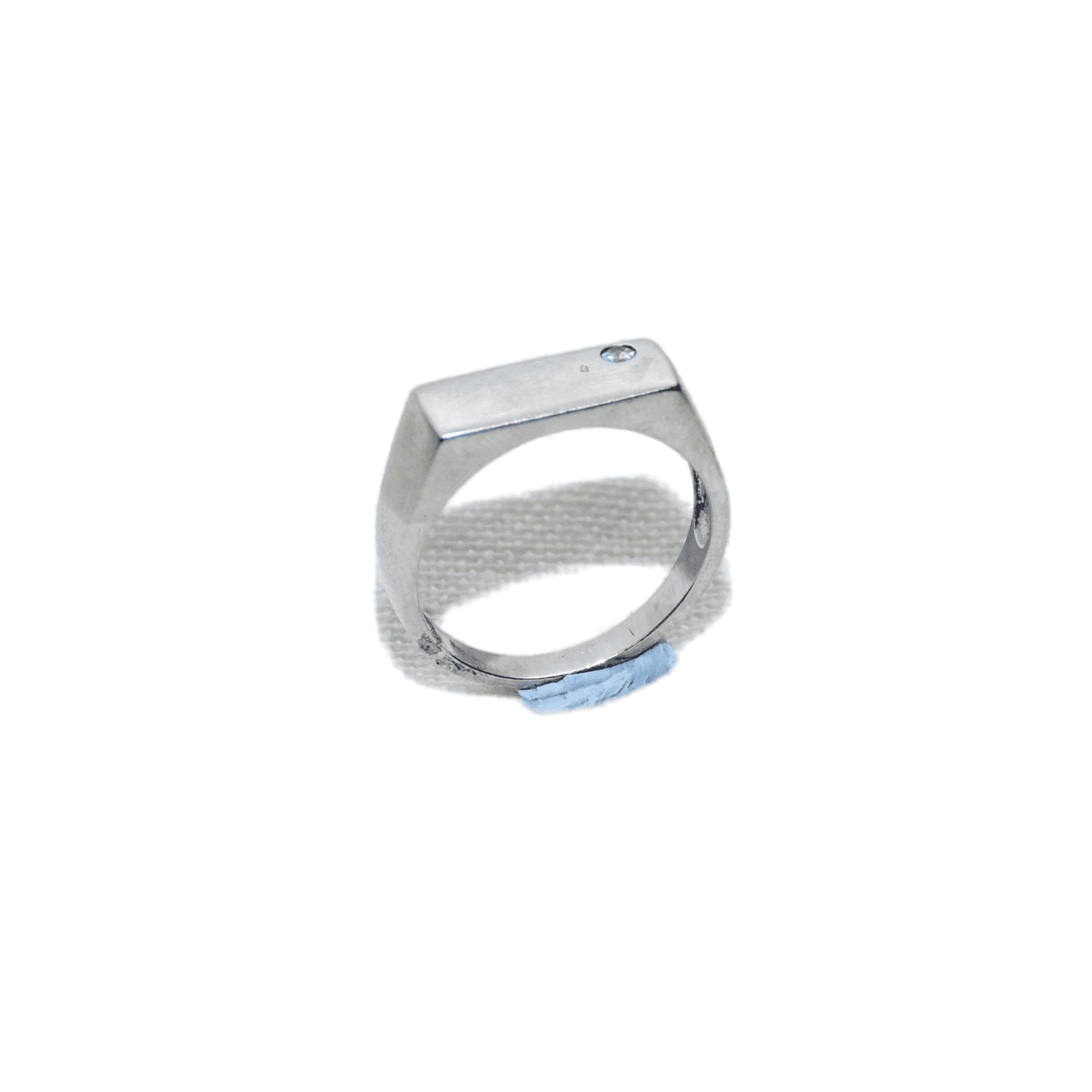 PLAIN RECTANGULAR MEN'S RING